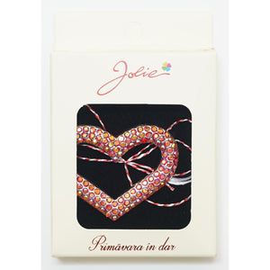 Martisor Brosa Medie, Multicolora, Dimensiune Brosa Aprox 5 cm, Material Metal, Model 19-0