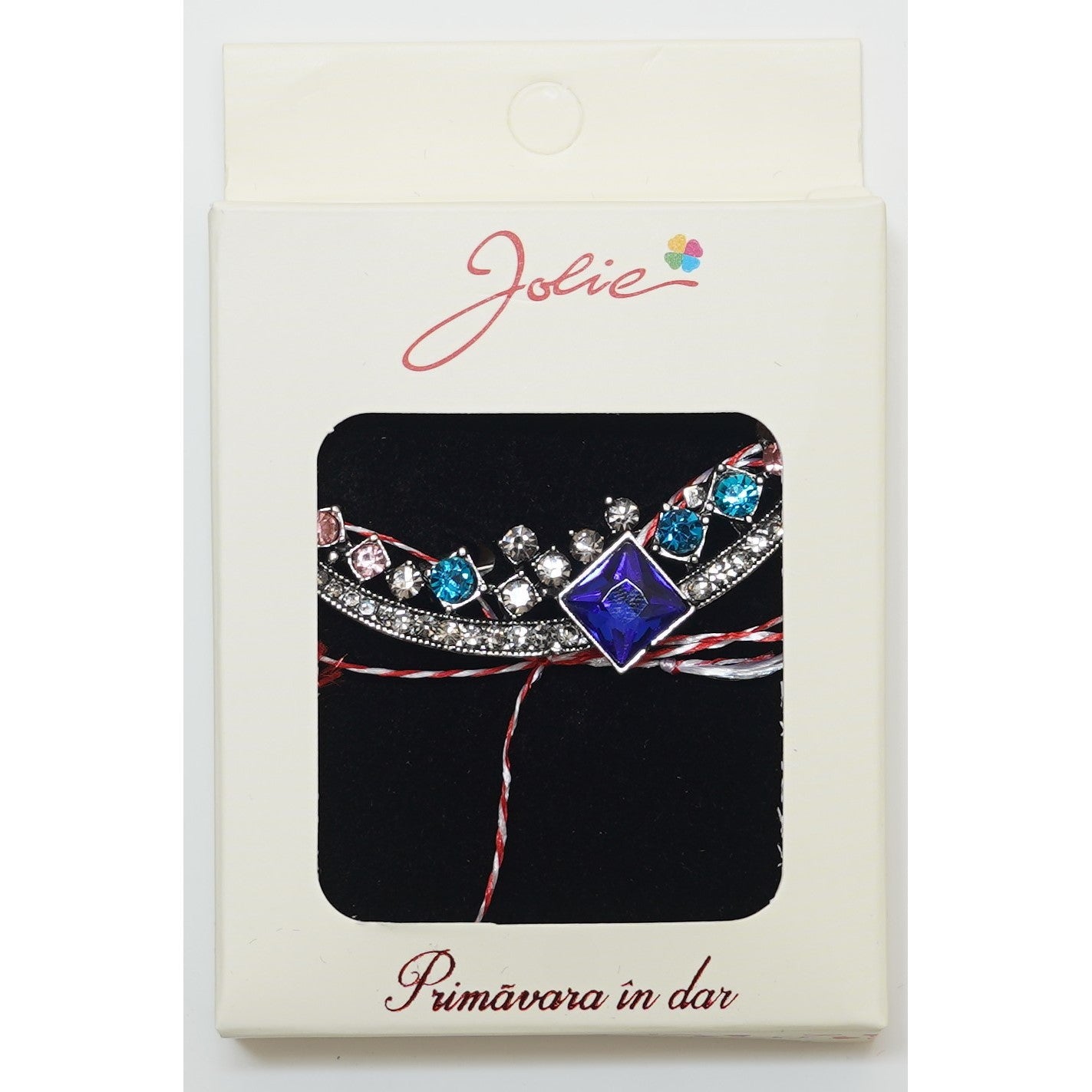 Martisor Brosa Medie, Multicolora, Dimensiune Brosa Aprox 5 cm, Material Metal, Model 5-0