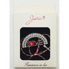 Martisor Brosa Medie, Multicolora, Dimensiune Brosa Aprox 5 cm, Material Metal, Model 7-0