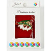 Martisor Brosa Mica in Cutie, Dimensiune Brosa 2.5-3 cm, Material Metal, Model 3 Ghiocei-0