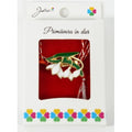 Martisor Brosa Mica in Cutie, Dimensiune Brosa 2.5-3 cm, Material Metal, Model 3 Ghiocei-0