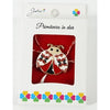 Martisor Brosa Mica in Cutie, Dimensiune Brosa 2.5-3 cm, Material Metal, Model Buburuza Traditionala-0