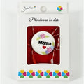 Martisor Brosa Mica in Cutie, Dimensiune Brosa 2.5-3 cm, Material Metal, Model Cerc Mama-0