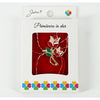 Martisor Brosa Mica in Cutie, Dimensiune Brosa 2.5-3 cm, Material Metal, Model Lalele Traditionale-0