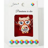 Martisor Brosa Mica in Cutie, Dimensiune Brosa 2.5-3 cm, Material Metal, Model "O educatoare minunata"-0