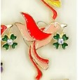 Martisor Brosa Mica in Cutie, Dimensiune Brosa 2.5-3 cm, Material Metal, Model Randunica-0