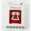 Martisor Brosa Mica in Cutie, Dimensiune Brosa 2.5-3 cm, Material Metal, Model Rochie Traditionala-0