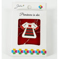 Martisor Brosa Mica in Cutie, Dimensiune Brosa 2.5-3 cm, Material Metal, Model Rochie Traditionala-0