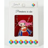 Martisor Brosa Mica in Cutie, Dimensiune Brosa 2.5-3 cm, Material Metal, Model Super Mama-0