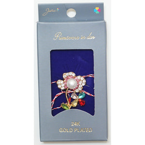 Martisor Brosa Placata cu Aur 24K, Dimensiune Brosa Aprox 2- 3 cm, Model 1-0