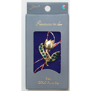 Martisor Brosa Placata cu Aur 24K, Dimensiune Brosa Aprox 2- 3 cm, Model 20-0