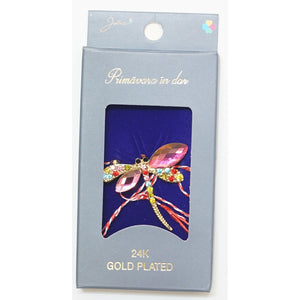 Martisor Brosa Placata cu Aur 24K, Dimensiune Brosa Aprox 2- 3 cm, Model 22-0