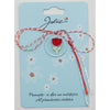 Martisor din Acril, Dimensiune Pandantiv Aprox 2 cm, Multicolor, Model 12-0