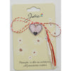 Martisor din Acril, Dimensiune Pandantiv Aprox 2 cm, Multicolor, Model 3-0