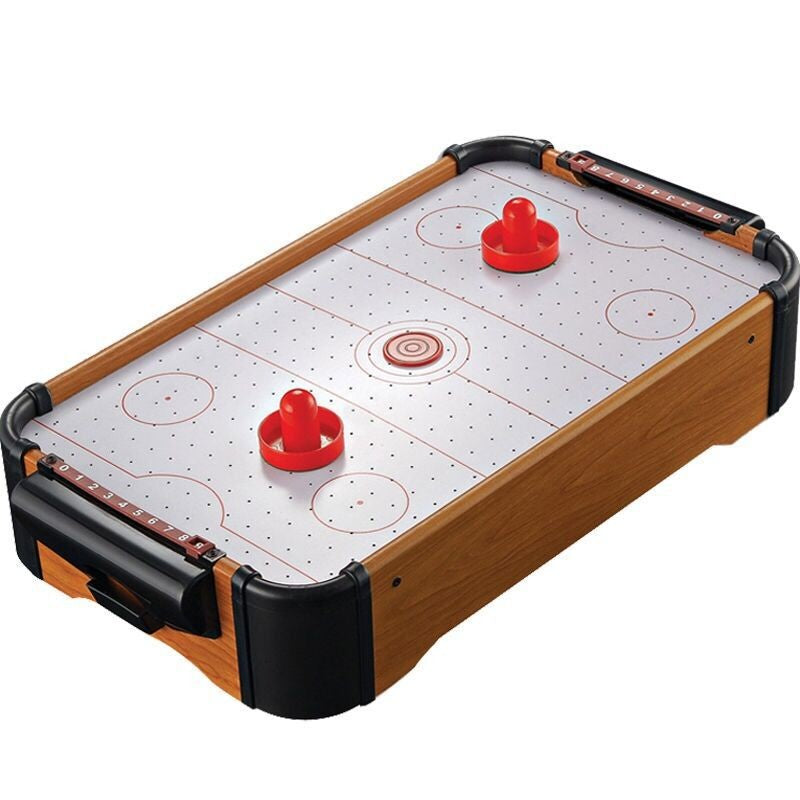 Masa Air-Hockey Flippy, 51 x 31.5 x 9.5 cm, bara pentru punctaj, material ABS, maro-0