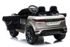 Masinuta Electrica Copii Range Rover Evoque | Licentiata | 4x4 | Roti Spuma EVA | Scaun Piele | 140W | 12V |Silver Gri