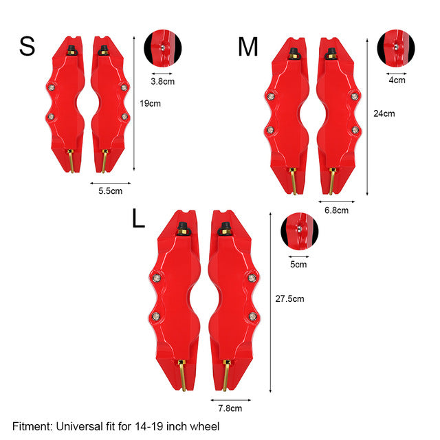 Set 2 ornamente pentru etrieri, marime M, culoare Rosie-7