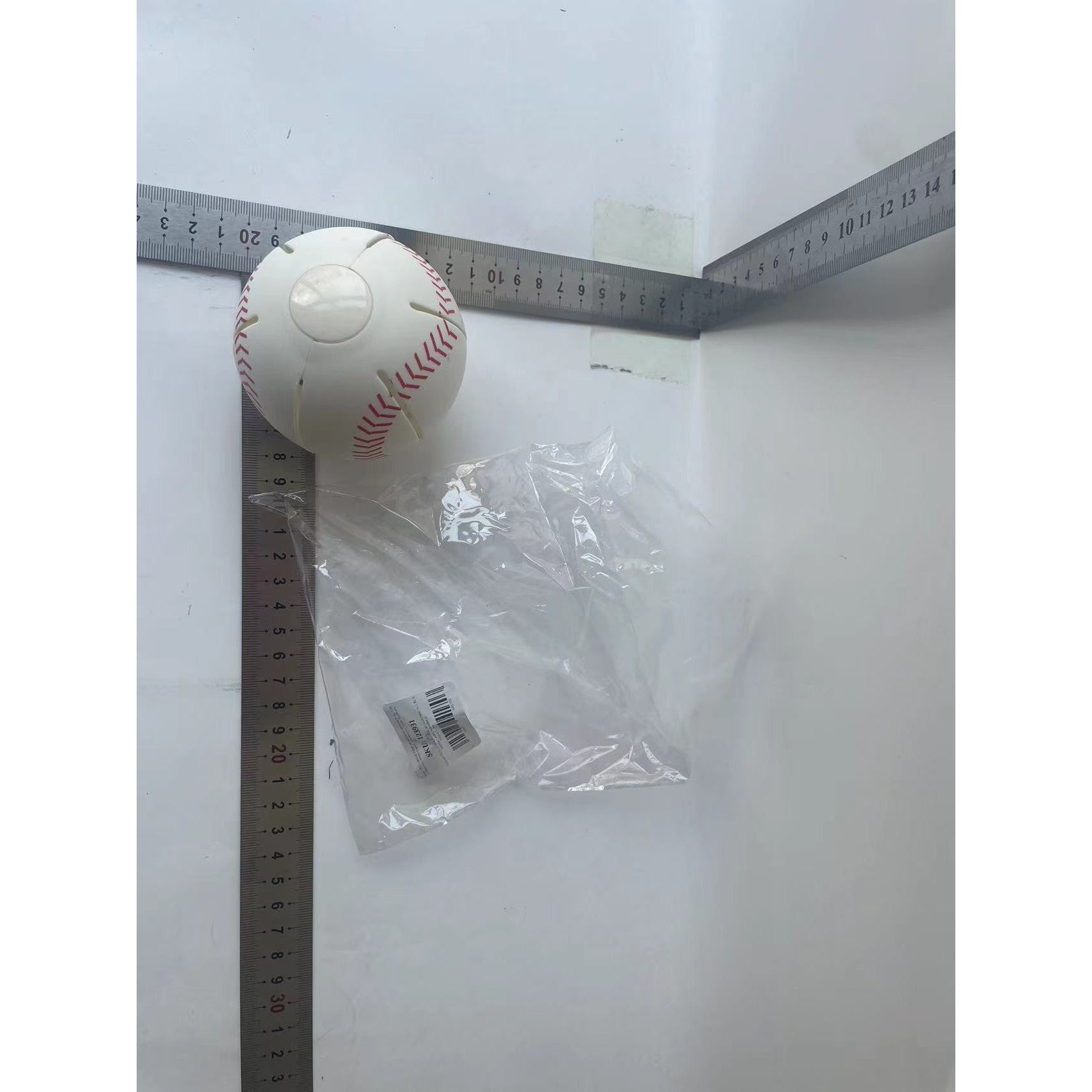 Minge UFO baseball Flippy cu deformare, diametru 8 cm, 3 ani +, interactiva, minge magică OZN zburator, minge zburătoare, Alb-6