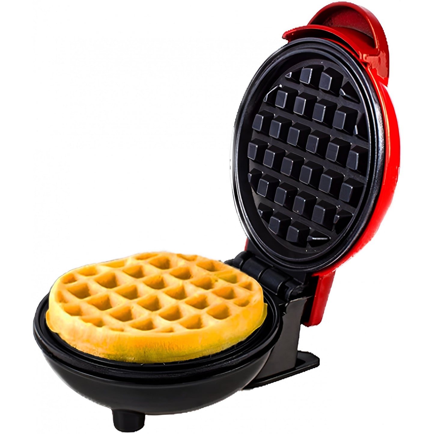 Mini Aparat de Vafe, Flippy, Multifunctional, Pentru Casa si Calatorii, Compact, Usor de Transportat si Depozitat, 18x14.5x9.3 cm, Rosu-0