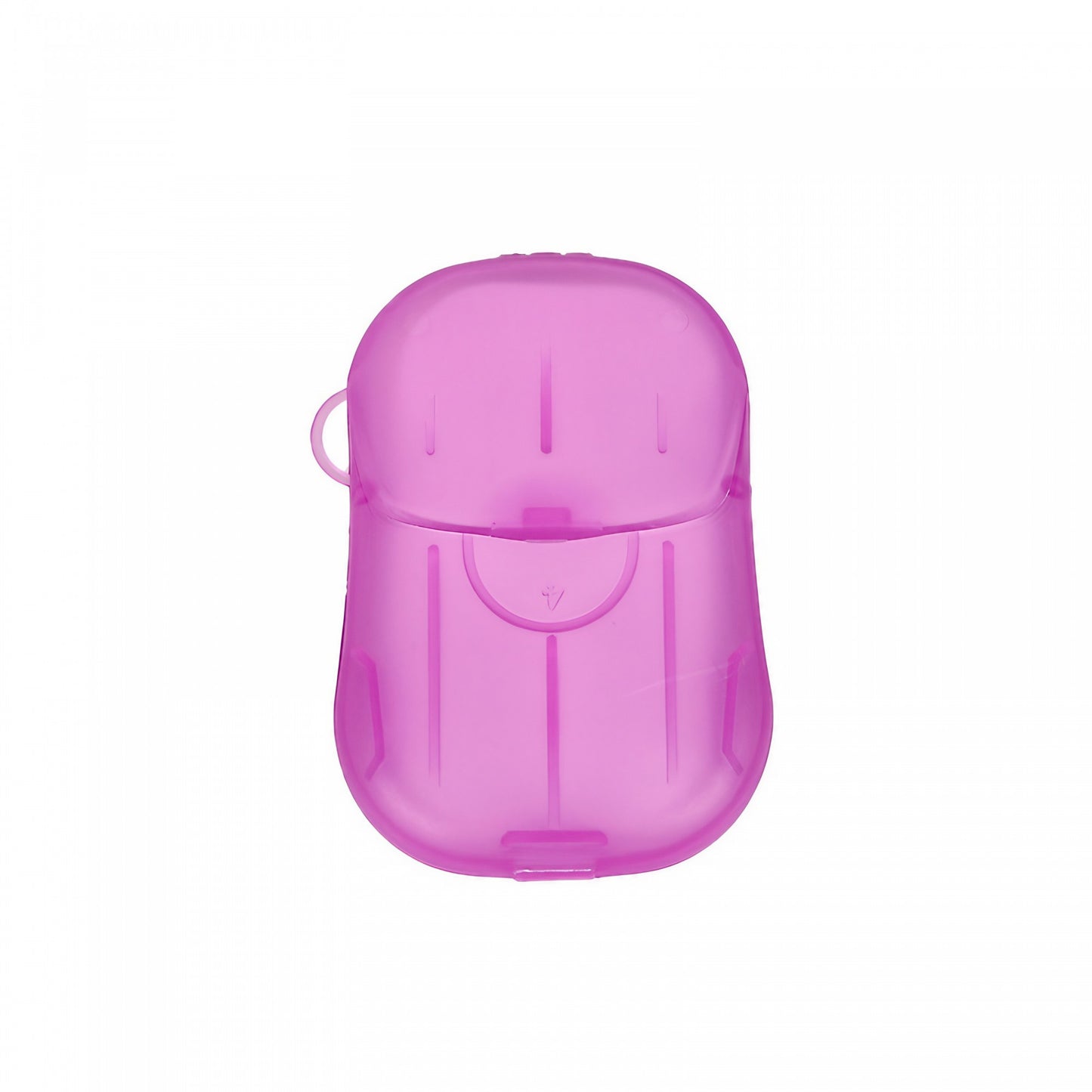 Mini Cutie de Sapun din Hartie, Flippy, de Unica Folosinta, Portabila, Potrivit pentru Calatorii, 20 buc, Roz-3