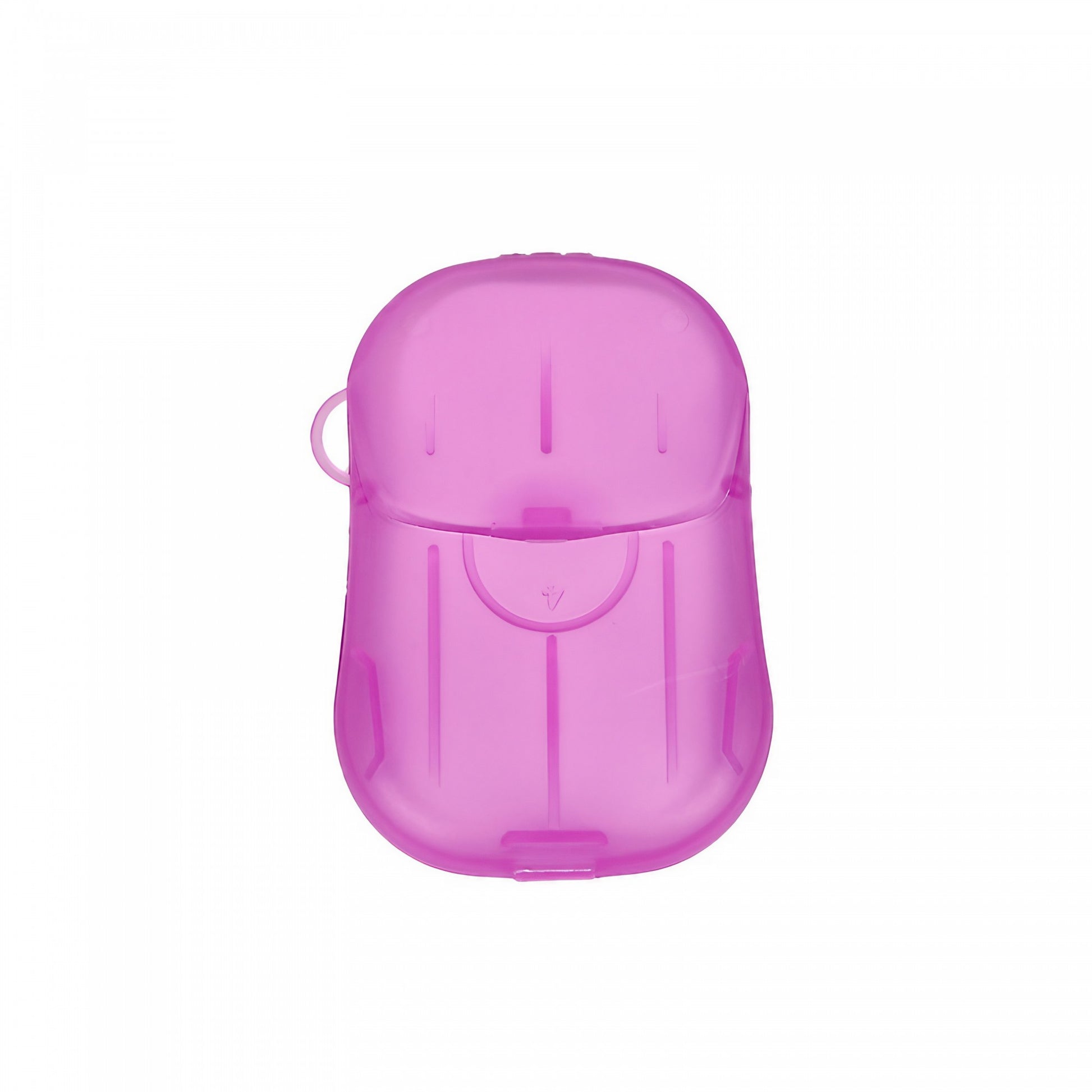 Mini Cutie de Sapun din Hartie, Flippy, de Unica Folosinta, Portabila, Potrivit pentru Calatorii, 20 buc, Roz-3