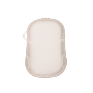 Mini Cutie de Sapun din Hartie, Flippy, de Unica Folosinta, Portabila, Potrivit pentru Calatorii, 20 buc, Alb-0
