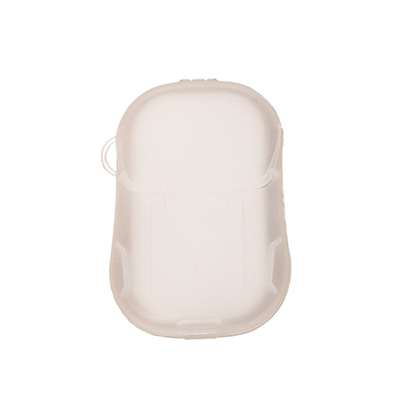 Mini Cutie de Sapun din Hartie, Flippy, de Unica Folosinta, Portabila, Potrivit pentru Calatorii, 20 buc, Alb-0
