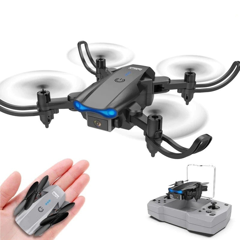 Mini Drona KY906 cu Telecomanda, Buton de Intoarcere Acasa si Camera cu Transmisie pe Telefon