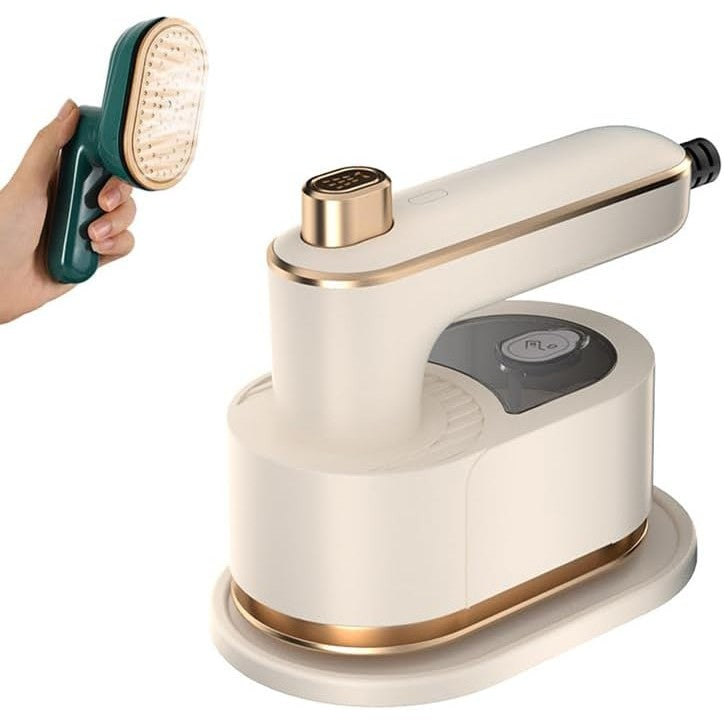 Mini Fier de Calcat, Flippy, Pliabil si Portabil, Calcare Verticala/Orizonala, cu Abur, 50 ml, 40W, 10.5 x 12 cm, Alb-3