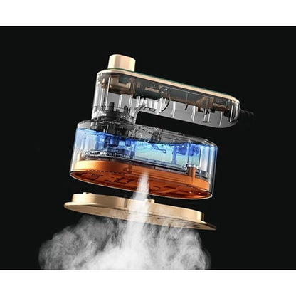 Mini Fier de Calcat, Flippy, Pliabil si Portabil, Calcare Verticala/Orizonala, cu Abur, 50 ml, 40W, 10.5 x 12 cm, Alb-4