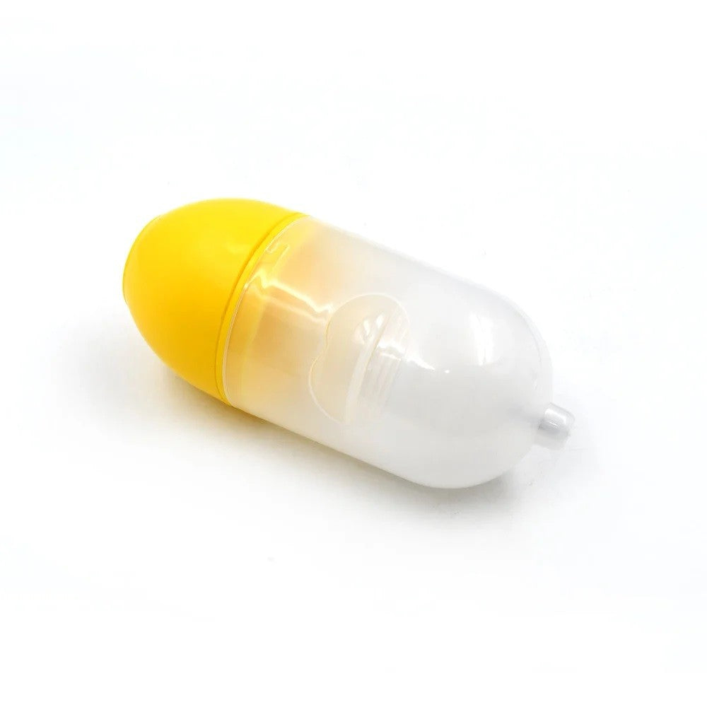 Mini Shaker Manual pentru Oua, Flippy, pentru Galbenusuri si Albusuri, Mixer Amestecare, 15x6 cm, Galben-3