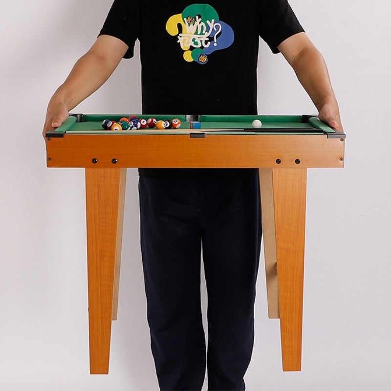 Mini Masa de Biliard pentru Copii, Flippy, Durabil, Usor de Transportat, 2 Tacuri, 16 Bile, 120x61x77.5 cm-4