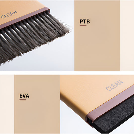 Set Mini Matura si Faras, Flippy, Uz Casnic, Doua Perii, pentru Birou, Bucatarie, Casa, 19.5x13.8x3.6 cm, Galben-1