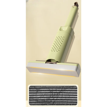 Mini Mop, Flippy, Pentru Uz Casnic, Sistem Autostoarcere, Portabil, Mop cu Burete, Rotire 180°,15 x 27.5 cm, Verde-5