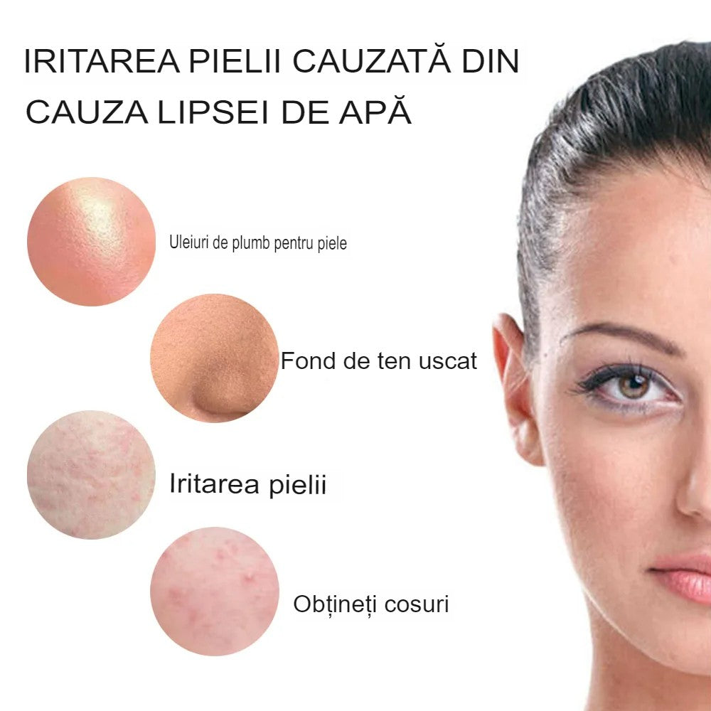 Spray de Hidratare Facială cu Tehnologie Nano, Flippy, Hidratare, Igienizare, Abur Rece, Încărcare USB, Capacitate 30 mL, 10cm, Alb-12