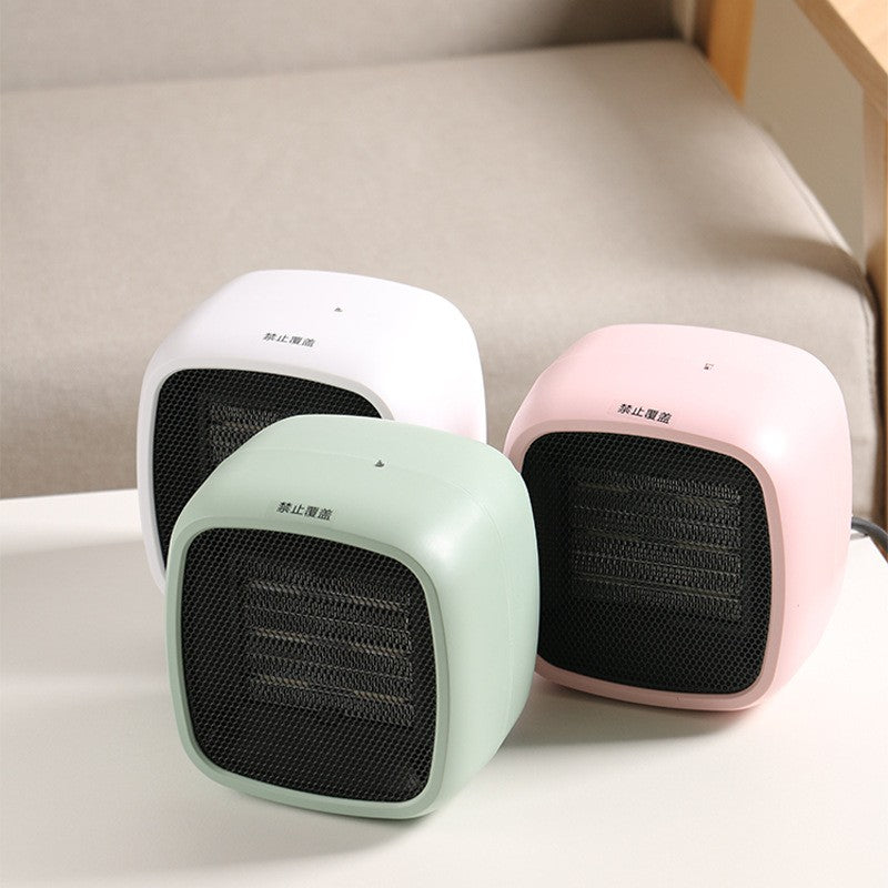 Mini radiator electric portabil Flippy, 800 W, 2 trepte, 150x120x175 mm, verde-6