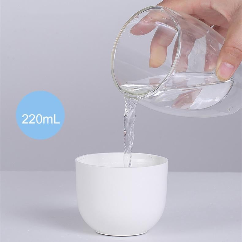 Mini Umidificator Portabil, Flippy, 2 Moduri, Aromaterapie, Silentios, Lumina Ambientala, Incarcare USB, 220 ml, 8 x 8 x 10.3 cm, Roz-9