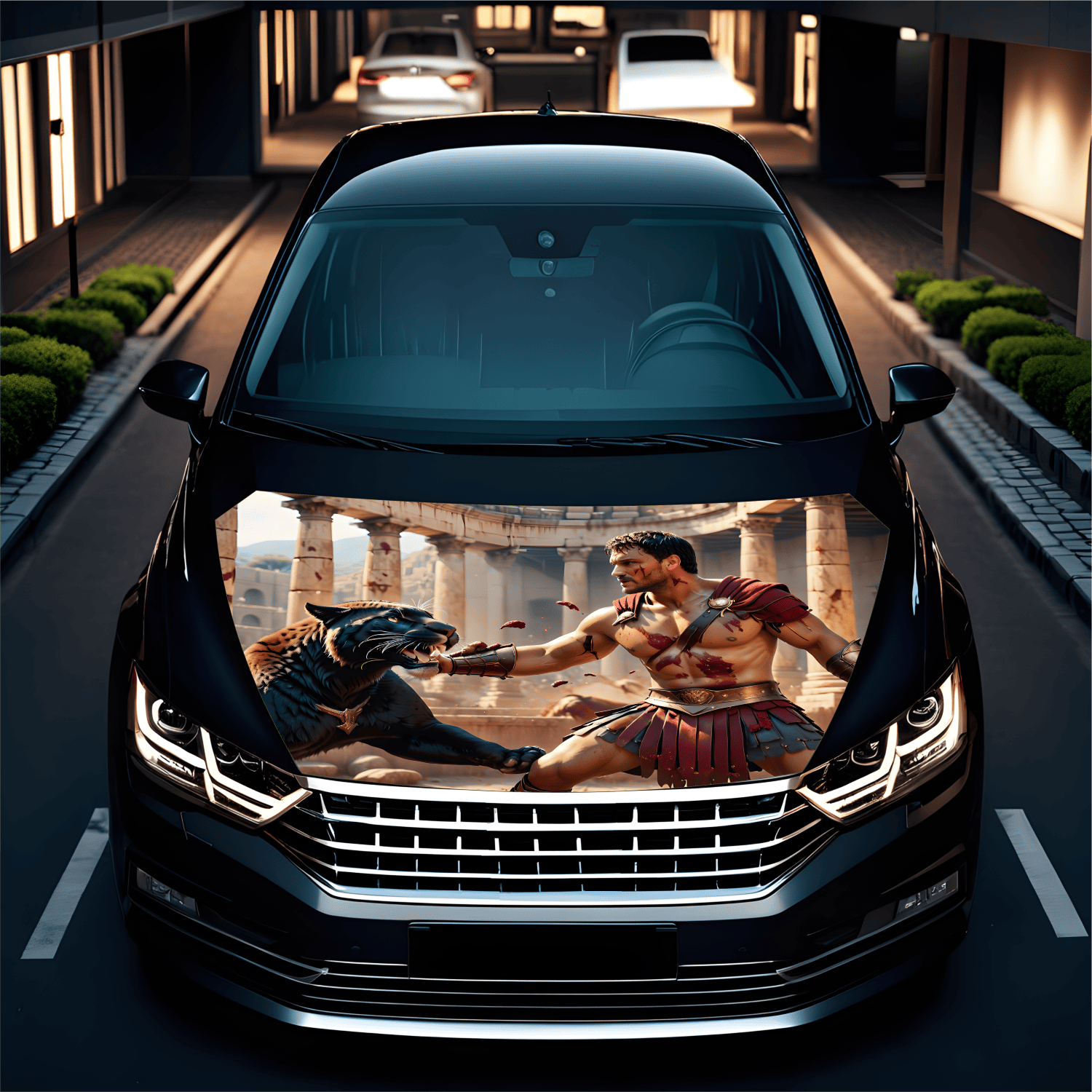 Folie Capota Auto "Hood Art" rezistenta la exterior, marime M (165 x 120cm) - Cod_ AVX-CAPOTA-015M-1