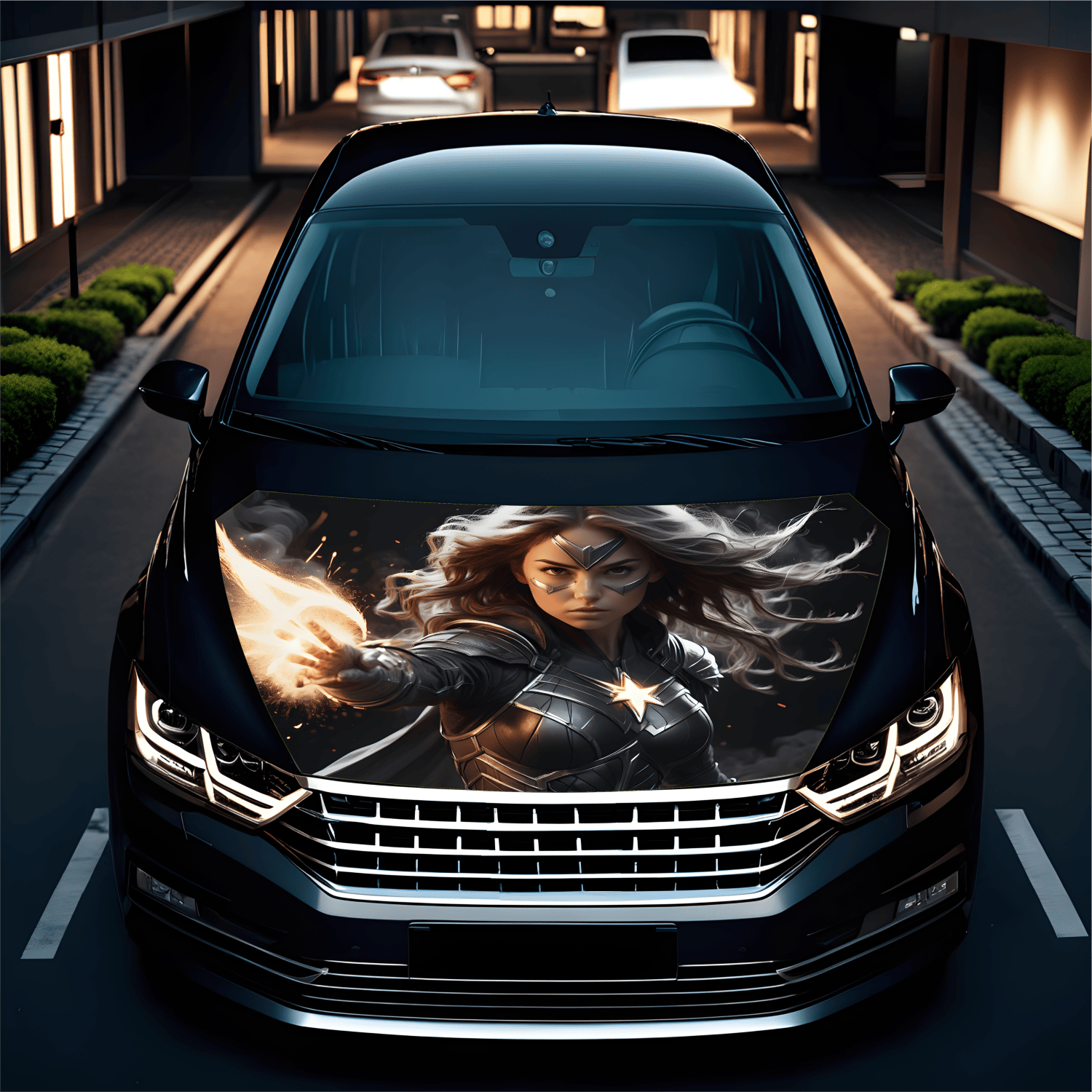 Folie Capota Auto "Hood Art" rezistenta la exterior, marime S (150 x 110cm) - Cod_ AVX-CAPOTA-016S-1