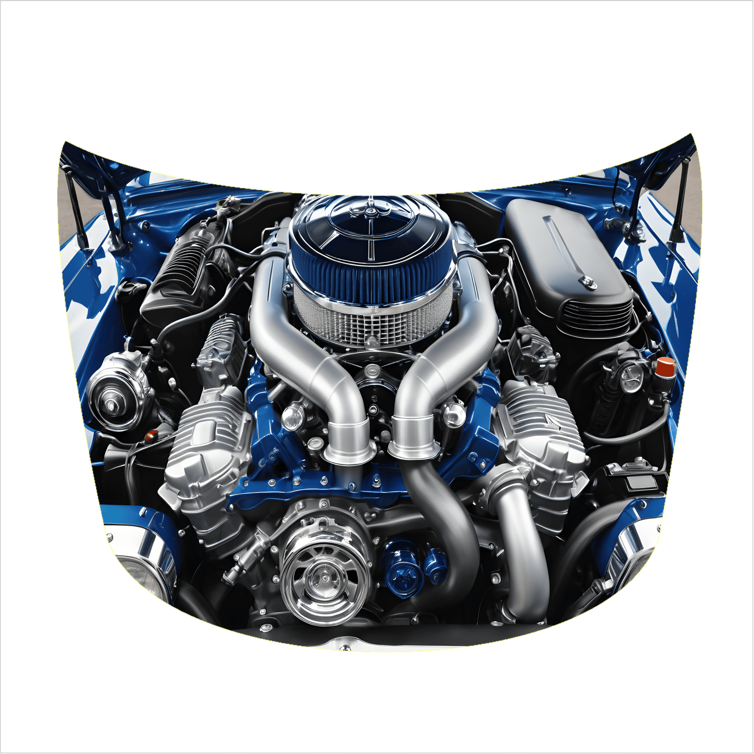 Folie Capota Auto "Hood Art" rezistenta la exterior, marime S (150 x 110cm) - Cod_ AVX-CAPOTA-019S-2