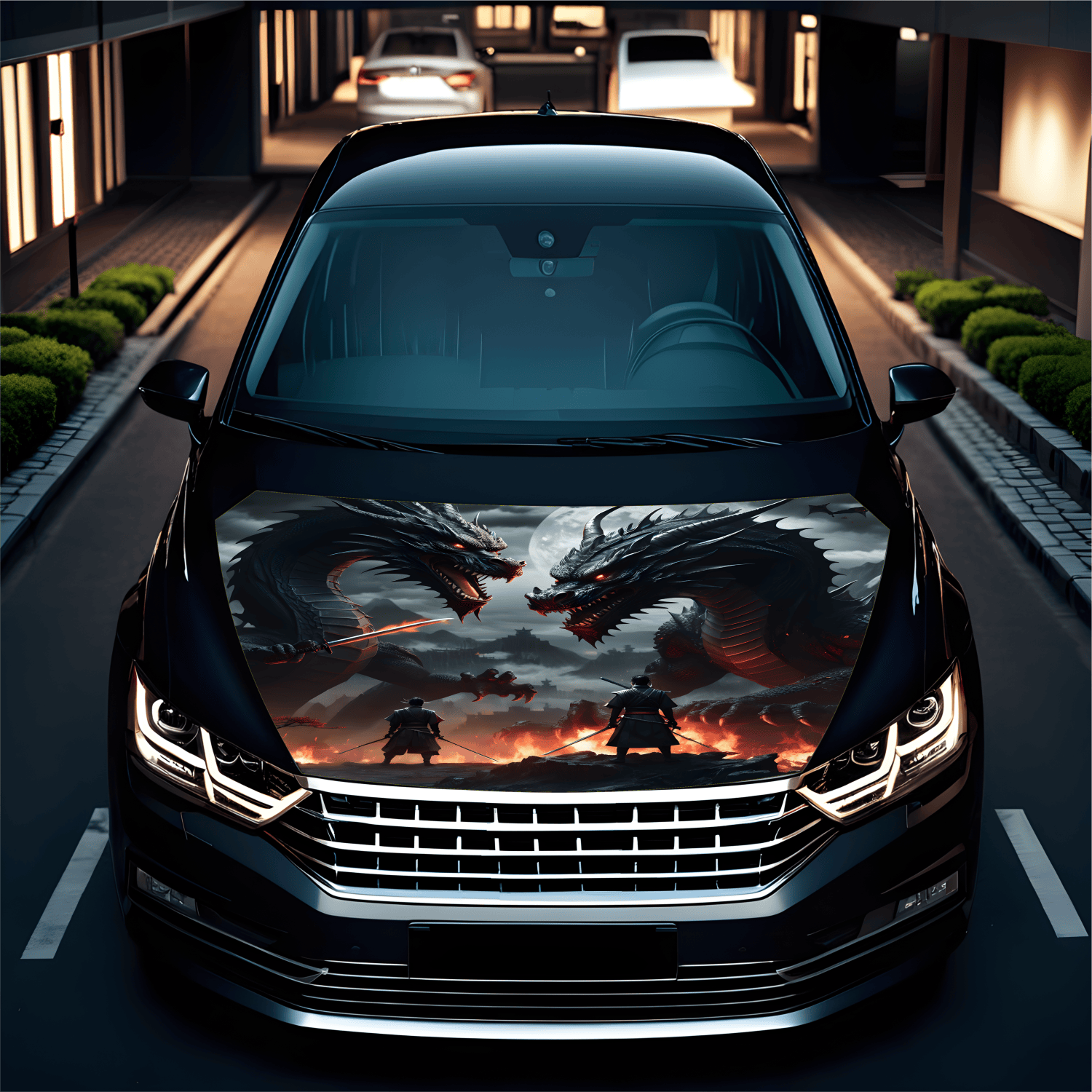 Folie Capota Auto "Hood Art" rezistenta la exterior, marime M (165 x 120cm) - Cod_ AVX-CAPOTA-022M-1