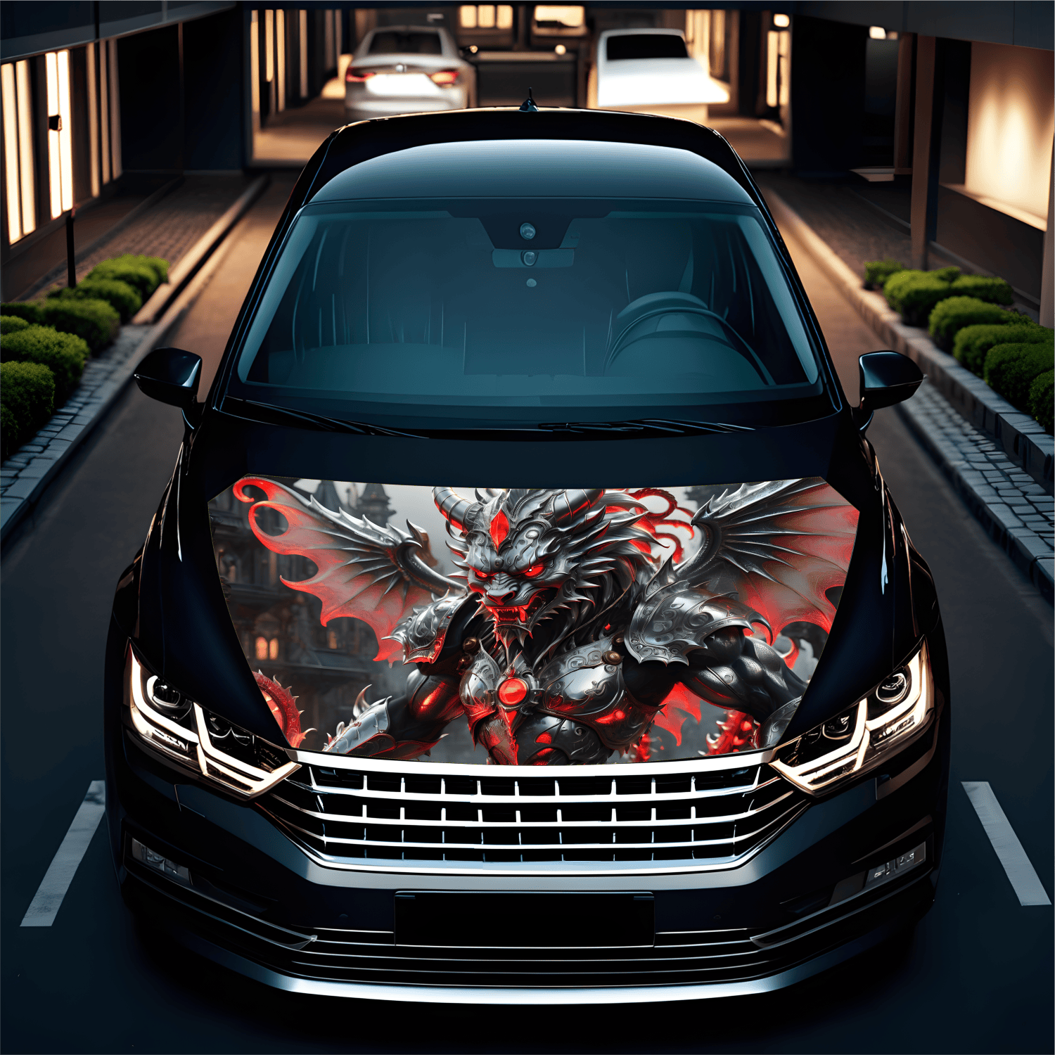 Folie Capota Auto "Hood Art" rezistenta la exterior, marime M (165 x 120cm) - Cod_ AVX-CAPOTA-025M-1