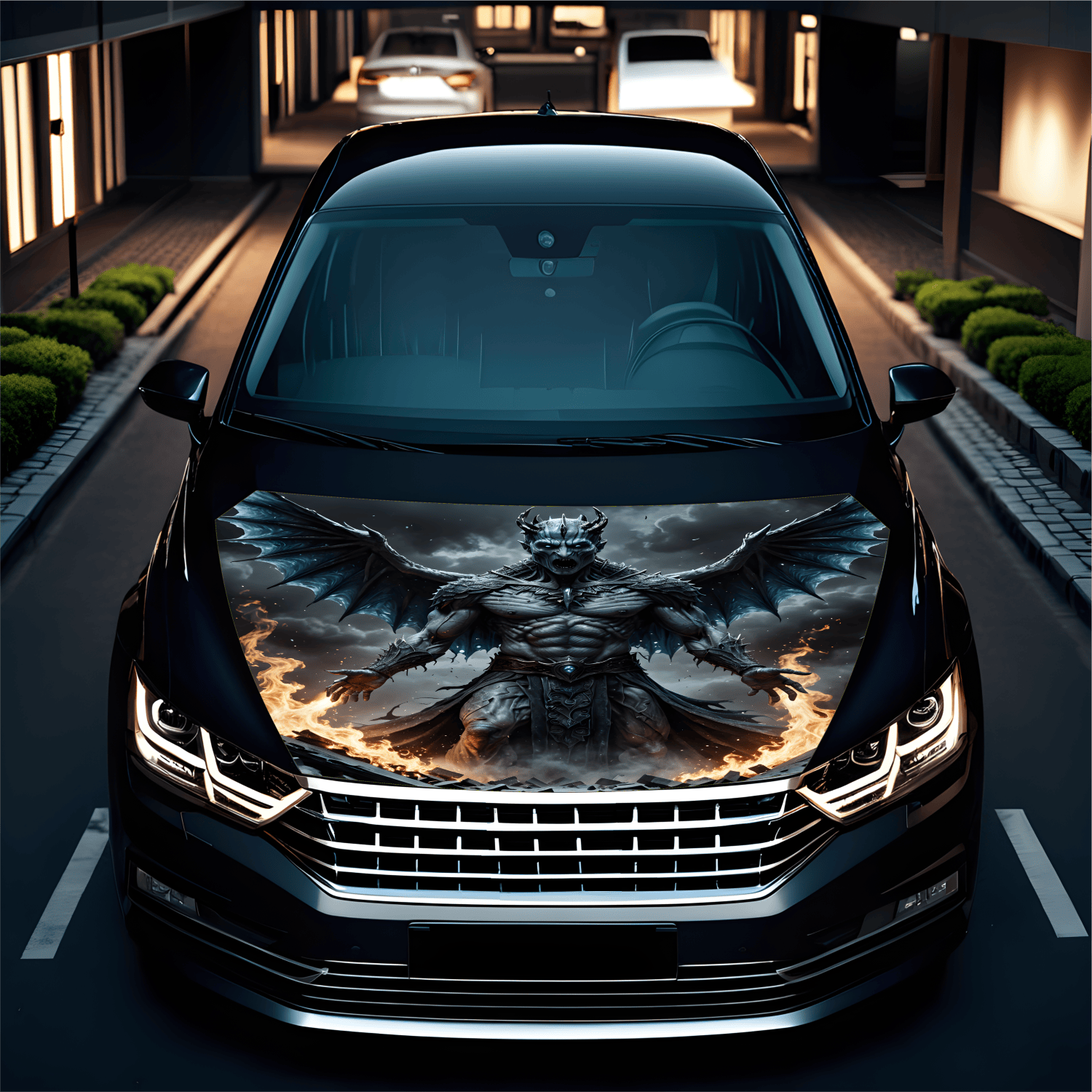Folie Capota Auto "Hood Art" rezistenta la exterior, marime M (165 x 120cm) - Cod_ AVX-CAPOTA-026M-1