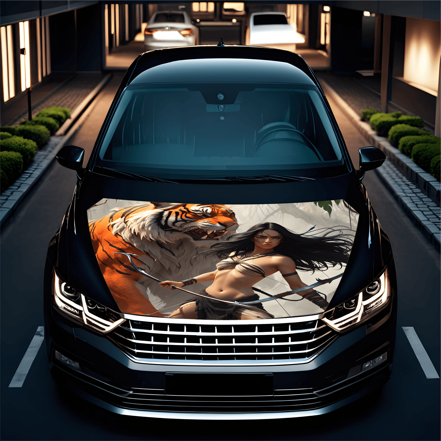 Folie Capota Auto "Hood Art" rezistenta la exterior, marime S (150 x 110cm) - Cod_ AVX-CAPOTA-004S-1
