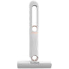 Mop de mana Flippy, mini-portabil, cu sistem de stoarcere, dispozitiv de curatat manual, cu burete absorbant, material PVA, multisuprafete si geamuri, 29.5 x 15.5 cm, alb-0