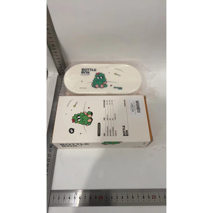 Set Portabil cu Suport de Spalare/ Uscare Biberoane, Flippy, Perii de Silicon pentru Curatarea Tetinelor, Suzetelor, Paharelor si Biberoanelor, Cutie Multifunctionala, Portocaliu-1