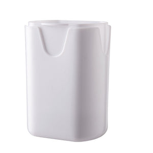 Feliator de Fructe si Legume, Flippy, Multifunctional, Taietor Manual, Inox, Plastic, pentru Bucatarie, Vertical, 13x9x8 cm, Alb-0