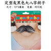 Mustache Party Supplies Men's Beard + Styling Gray Black Big Mustache 002-0