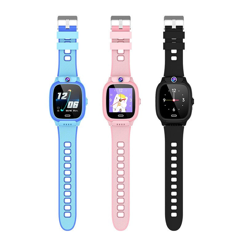 Ceas Smartwatch Flippy, Pentru Copii, Model Y36, cu Functie Telefon, 4G, Localizare LBS, Istoric Traseu, Monitorizare Spion, Apel Video, Rezistent la Apa, Roz-5