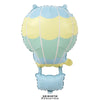 Balon din Folie Metalizata, Flippy, Figurina Animata, Model Balon cu Aer Cald, 61x41 cm, Ambalaj Individual, Pai Inclus, Umflare cu Aer sau Heliu, Multicolor-0